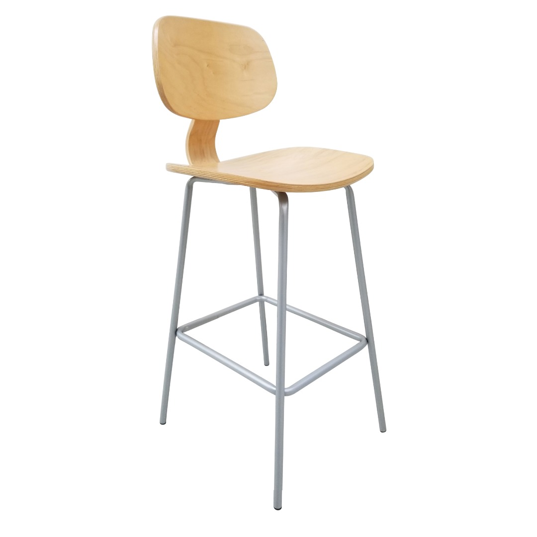 Bent Plywood Barstool